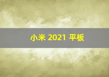 小米 2021 平板